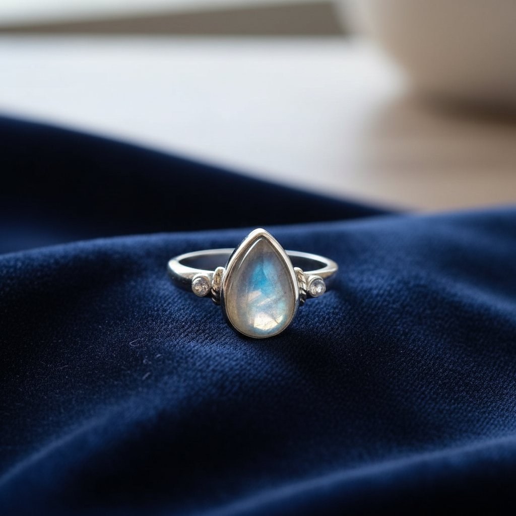 sechicreation's tweet image. Mystical blue shimmer 

Blue Flashy Moonstone Pear Cut Ring in 925 Sterling Silver — perfect boho gemstone jewelry.

etsy.com/listing/114997…

#MoonstoneRing #MoonstoneJewelry #BlueFlashMoonstone #SterlingSilverJewelry #BohoRing #GemstoneRing #CrystalJewelry #LuxuryJewelry #Women