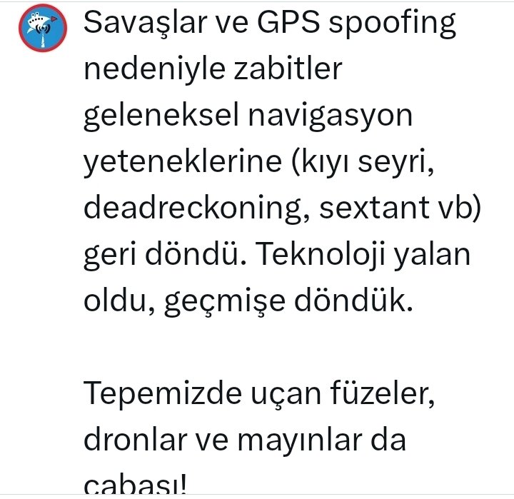 Gemi Trafik tweet media