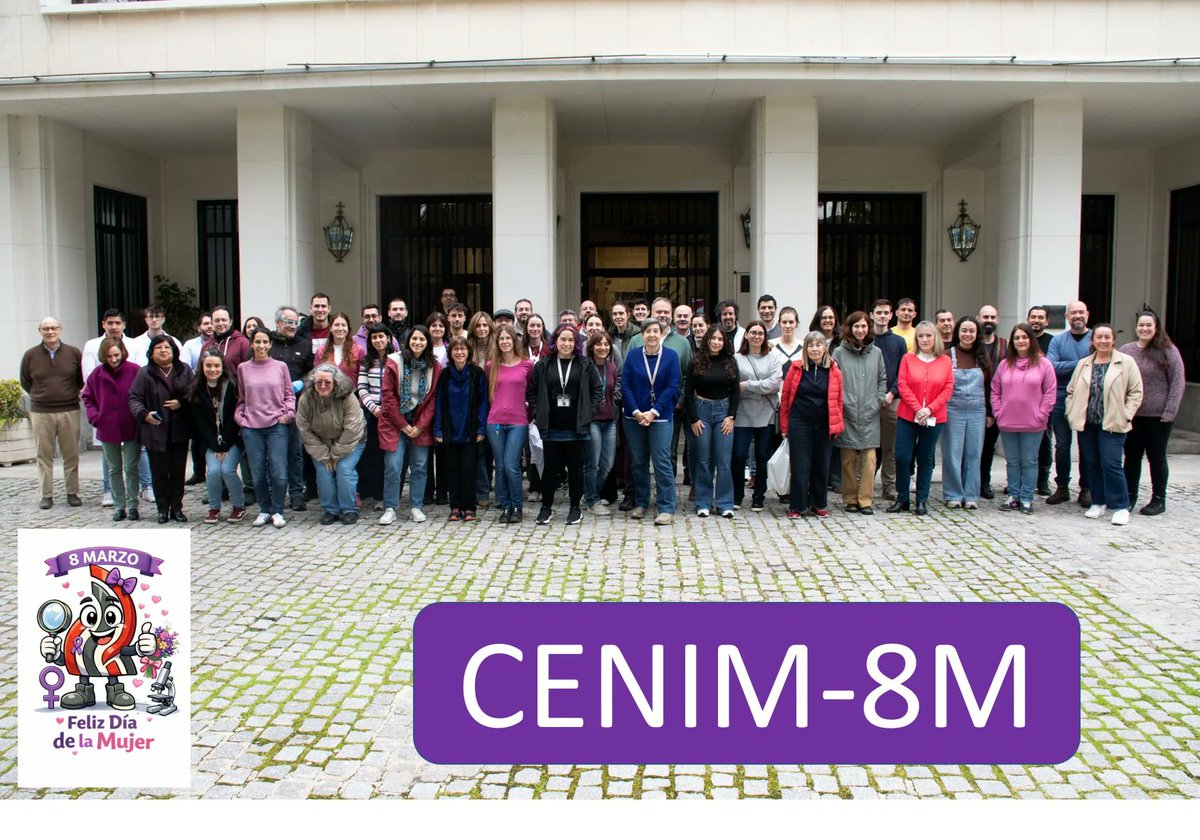 CSICCENIM's tweet photo. 🦾 Las mujeres son ya más del 40% de la fuerza laboral del #CENIM @CSIC #8M @CENIM_Igualdad https://t.co/qx58VMSFb3 ♀️ @a0innovador @UNESID @SOCIEMAT @materlandfct @A_CR_E @CSICdivulga https://t.co/sWDfvPzbhL