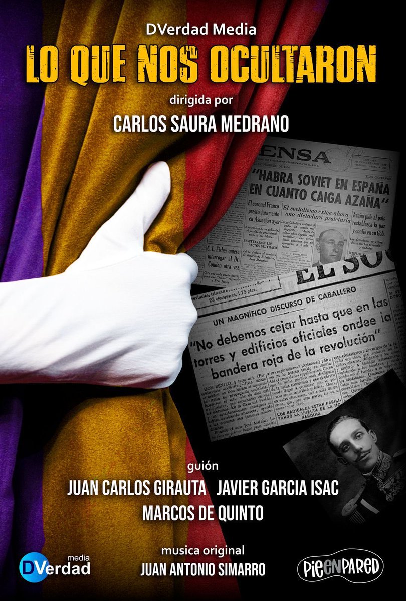 FINALMENTE, GRATIS Y EN ABIERTO:
el documental que desmonta el mito de la II República y destapa el pasado criminal del PSOE.
Para verlo, basta pulsar este enlace. 
(Por favor, difúndelo para que todo el mundo conozca la verdad)👇
youtube.com/watch?v=uo_QU4…