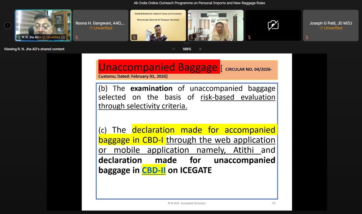 DGTPS CHENNAI CBIC tweet media