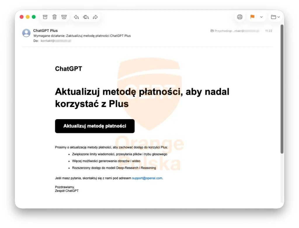 CERT Orange Polska tweet media