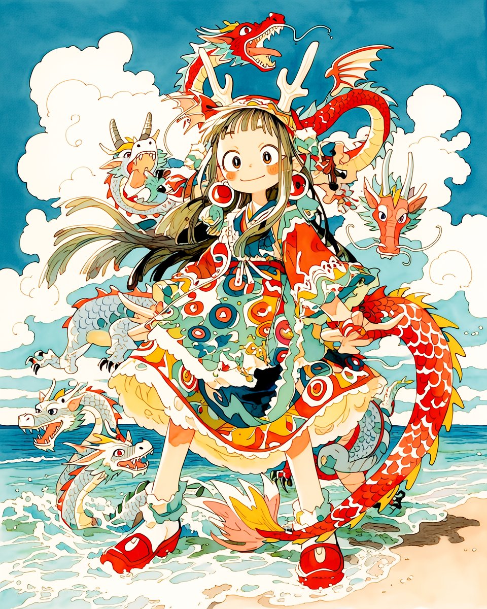 ドラゴン少女🐲
週末っ✨ だけど私は休日出勤⤵️