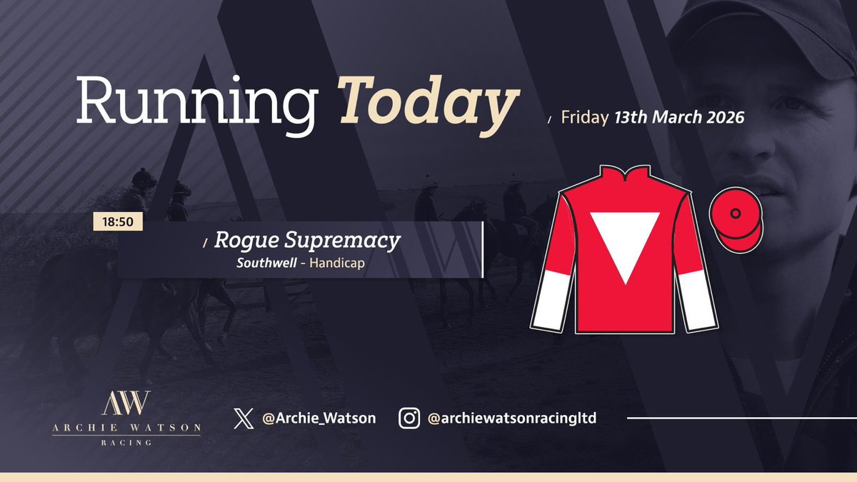 Archie Watson Racing tweet media