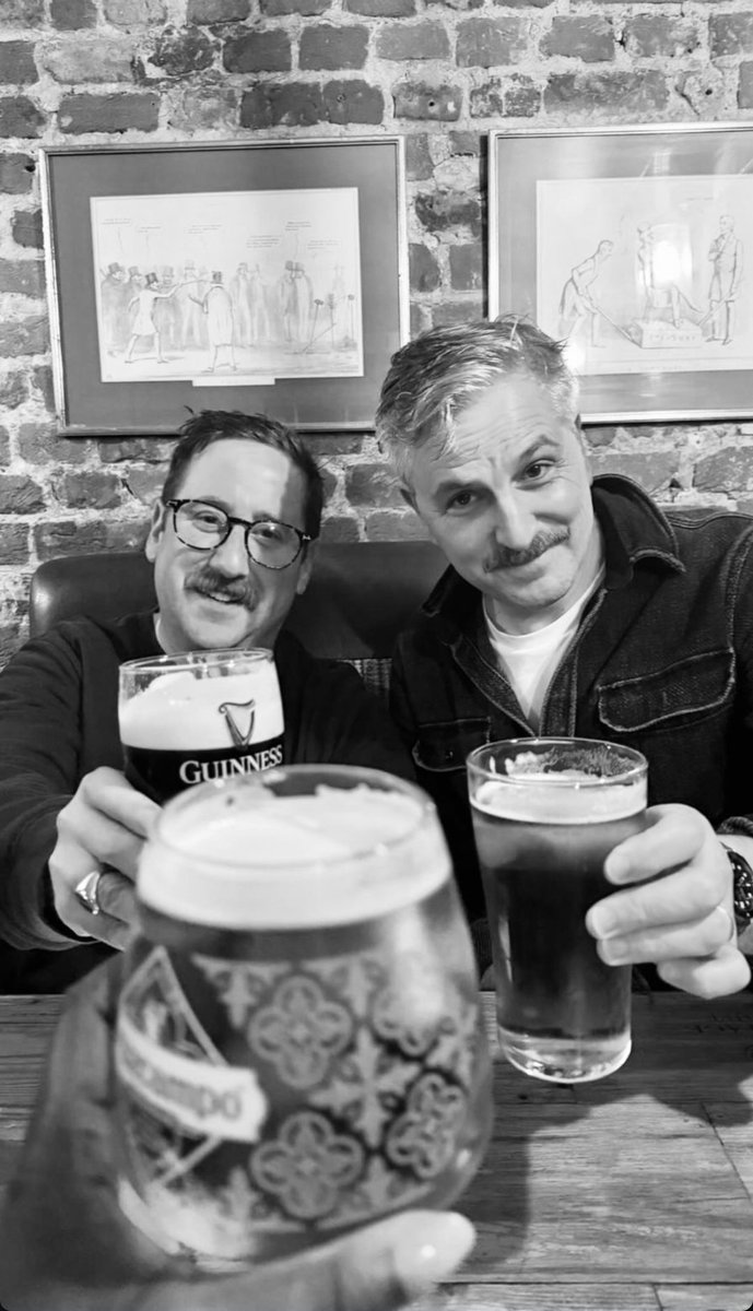 Cheers!

📸 Jim Howick via Instagram