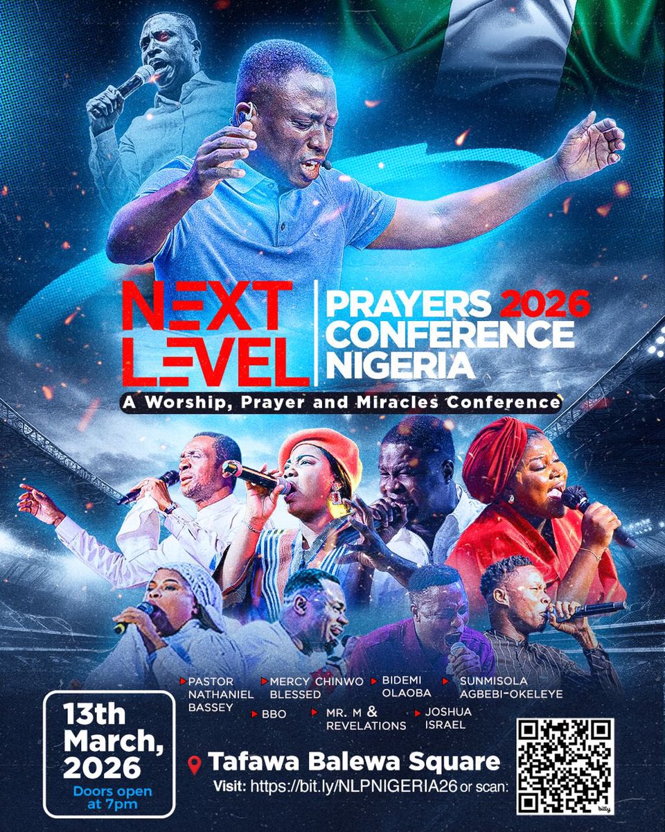 MekaWrights's tweet photo. Today is the day, the #NextLevelPrayer 2026 conference with @pastorbolaji 💃

Come one, come all, there are Free buses available, TBS, Lagos is the venue 📍

Send your prayer requests 👉🏾https://t.co/pOstn83Jxt https://t.co/Uoiu8UHY1X