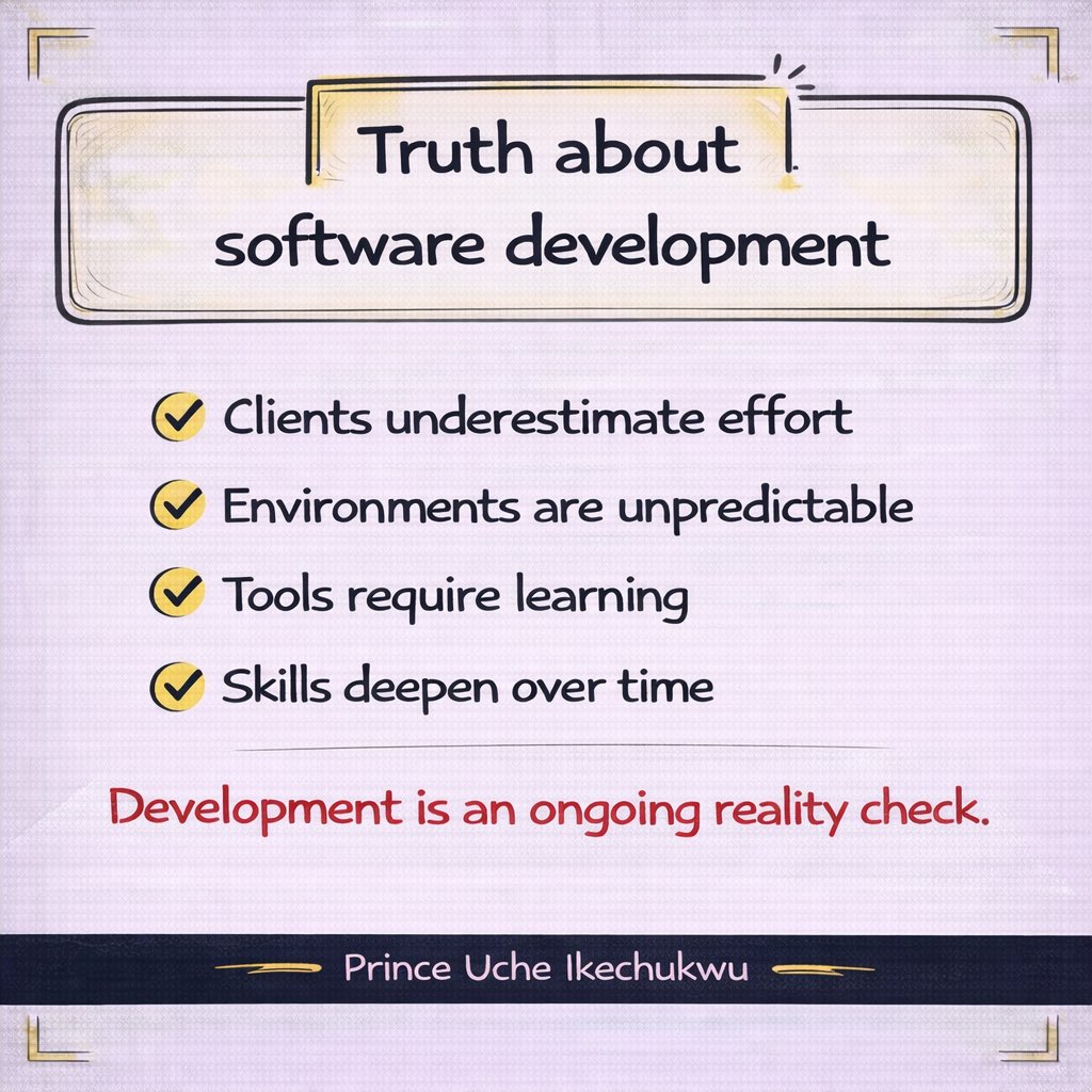 iamPurch's tweet photo. If it works in dev, it works in production.” Dev doesn’t have real traffic, network latency, or scaling issues. Production reveals the truth

#30DaysChallenge26 #D30CC #developer #fullstack https://t.co/bJXR86xxXT