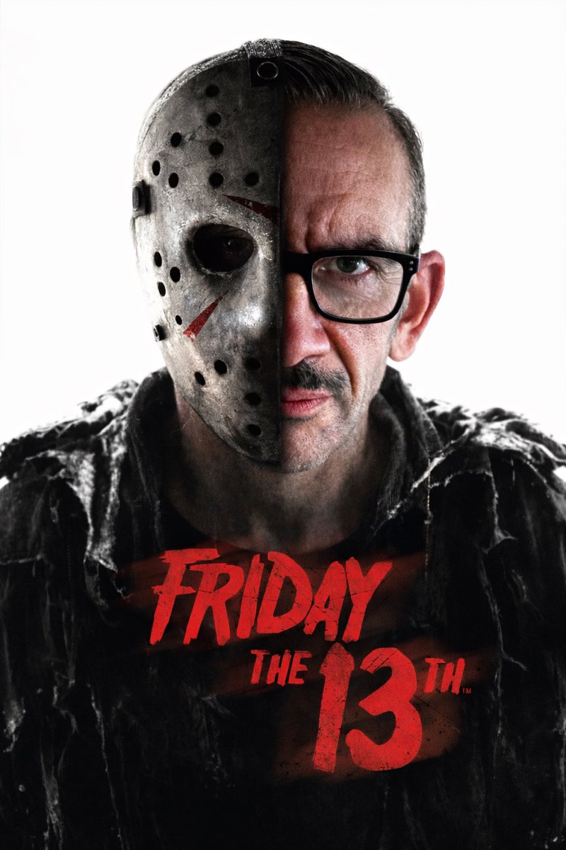 NeilAshtonActor's tweet image. HAPPY FRIDAY THE 13th, SWEETHEARTS! 🥸

#fridaythe13th #friday13th #brassic #daveyvoorhees @skytv @NOW @NetflixUK