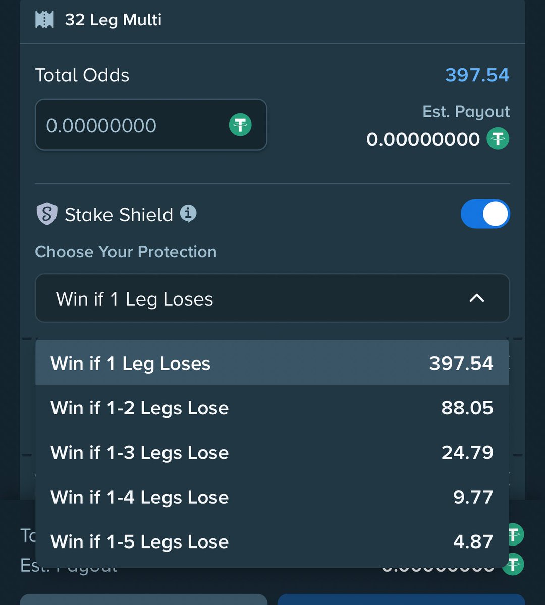 Mrbankstips's tweet photo. Football on Stake 

1.9k odds https://t.co/9fATJT96sg

54 odds https://t.co/Glfto0mWDF

129 odds https://t.co/FeU65t8uqq

24 odds https://t.co/9dMmUFnDjw

Use stake shield or flex bet on stake cut 1-5

Register an account via https://t.co/zNIDVi9VVx

Use welcome code ‘banks’ for weekly airdrops and bonuses 

Get the iOS app via link https://t.co/BH533u52QL

Bet responsibly 🔞🔞