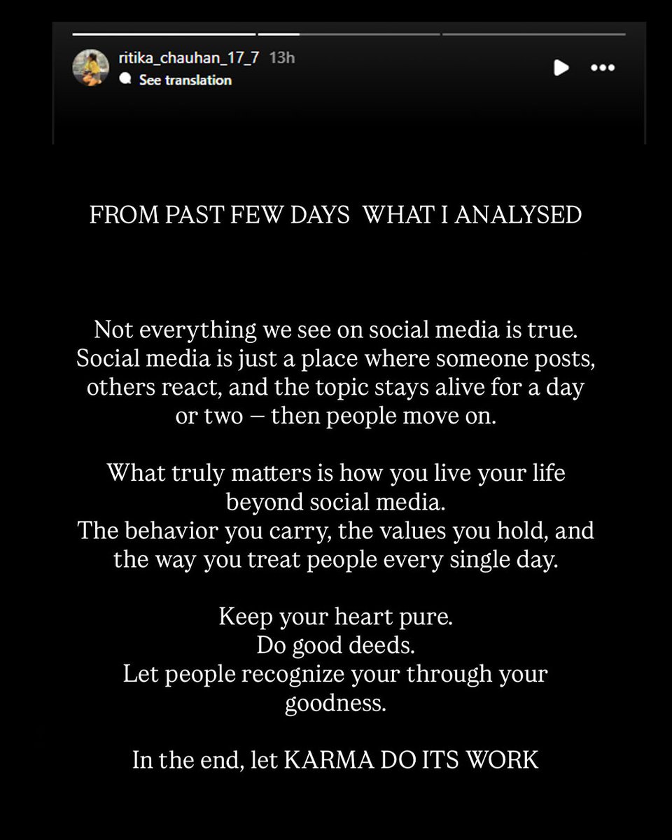 NariKesari's tweet image. सोशल मीडिया की गलत खबरों पर भड़कीं रितिका, फैंस से की सकारात्मक रहने की अपील

#Ritika #SocialMediaTruth #PositiveMessage #Youtube #StayPositive #AnuragDobhal