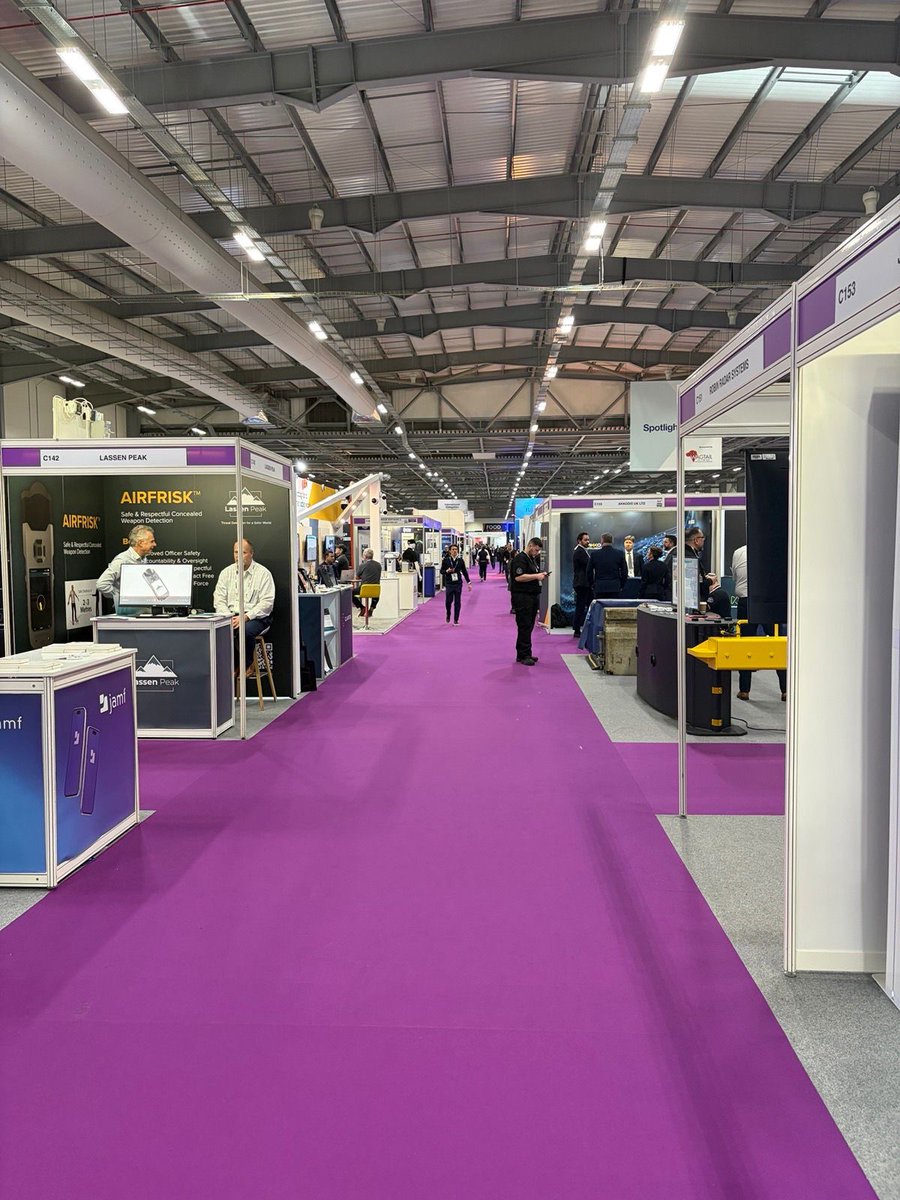 LarkspurInt's tweet photo. Great to attend Security &amp; Policing 2026 at #Farnborough. Proud for Larkspur International to engage with partners and explore opportunities to strengthen global security collaboration. 

#SecurityAndPolicing #NationalSecurity #Innovation https://t.co/50c57NLlBy