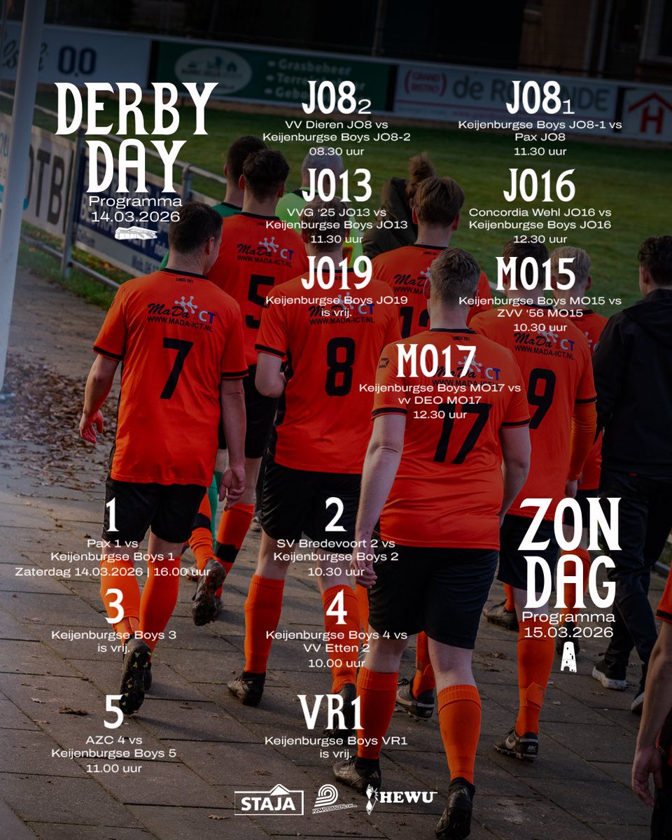 Het derbyweekend 💪

keijenburgseboys.nl/1/537/zo-zien-…