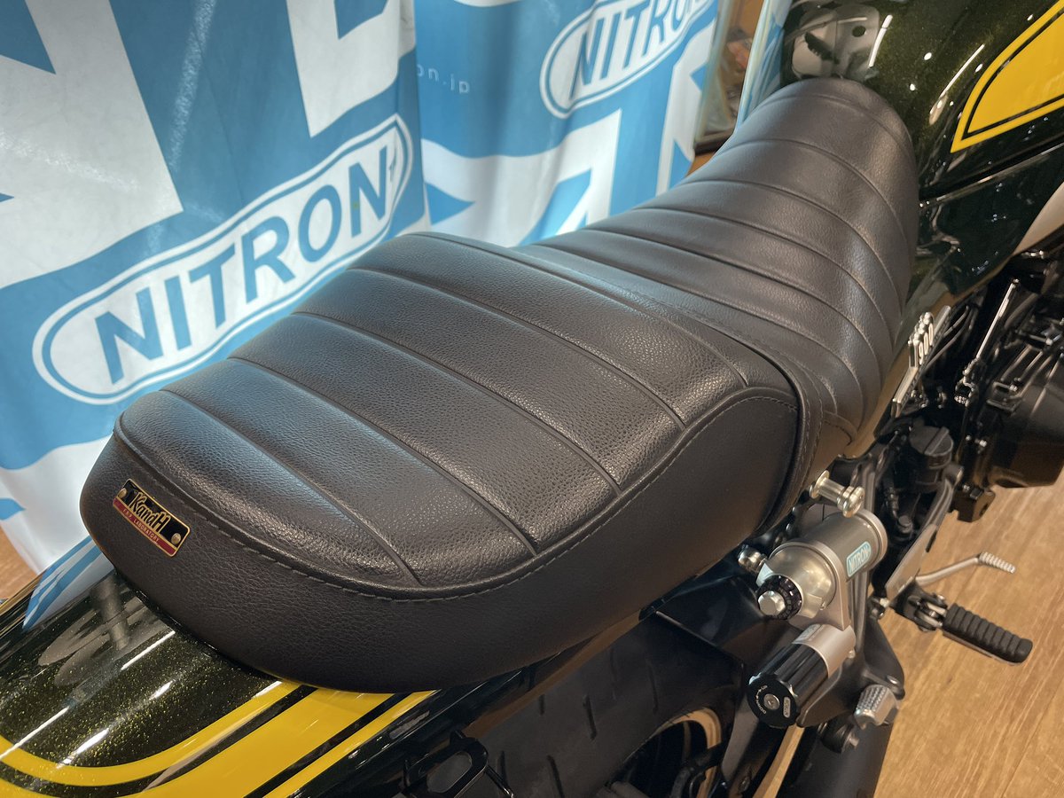 sptadao_asakusa's tweet image. Z900RS、SP忠男の「開発デモ車」放出。
あの「気持ちイー！」を生み出すために走り込んだ、世界に1台の特別仕様車。
マフラー、R3リアショック、K&amp;amp;Hシート、カスタム済。
狙っていた方はお早めに。二度と出ないチャンスです。
詳細は店頭もしくは浅草店までご連絡下さい！
#SP忠男 #Z900RS #POWERBOX