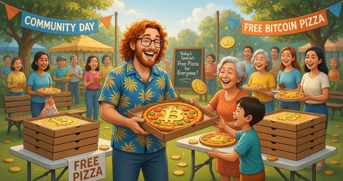 AliceParka14845's tweet photo. @DonWedge Good morning from $PIZZA
@BTCPizza2010 https://t.co/jlqLX14UDl