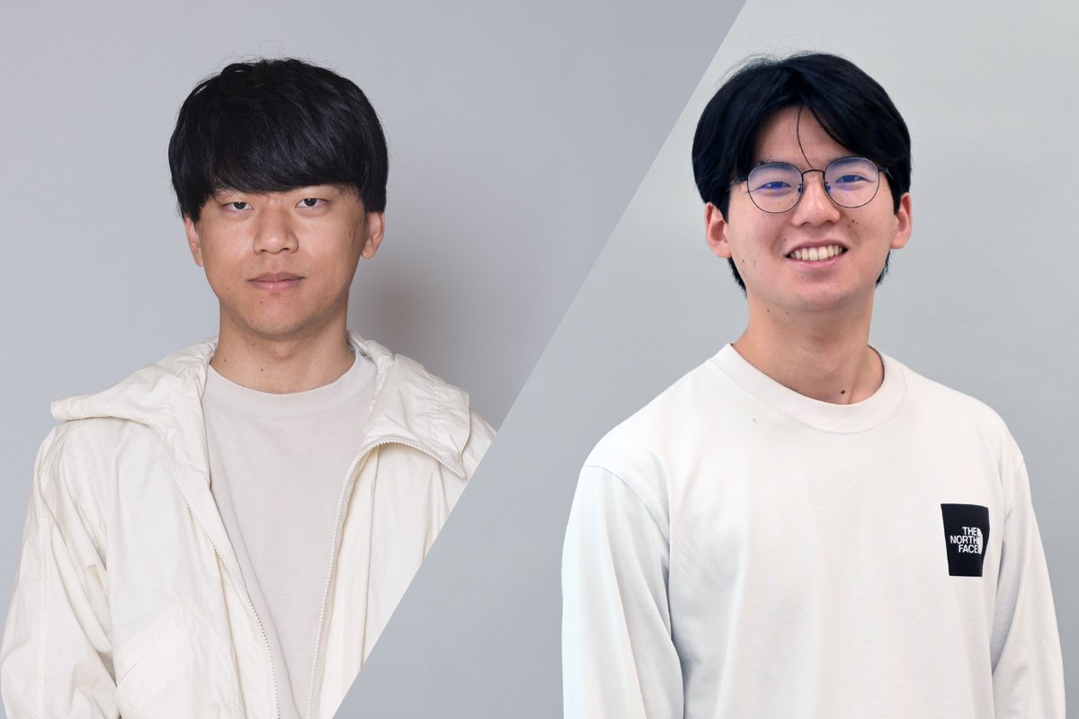 kuma_foundation's tweet photo. 「クリエイター奨学金」9期生による対談インタビュー企画 #KUMACrossTalk

今回は、金子照由（建築学生）と中村陽太（作曲家）@Yota_comp が「人の感性とコンピューティングの交差点」をテーマに語らいます。

▼記事はこちら
https://t.co/QcxjQMbwQi https://t.co/T1LVKa0fnn