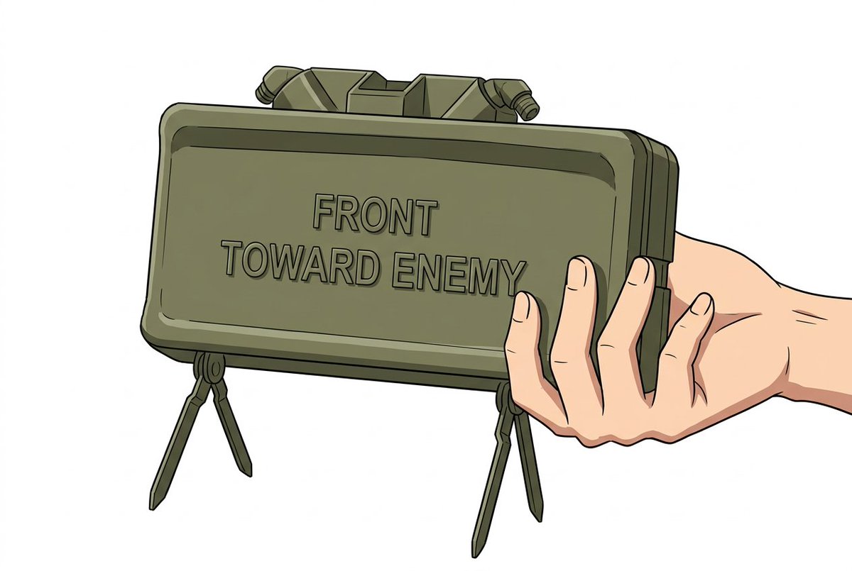 クレイモア地雷を人に渡す時のマナー 