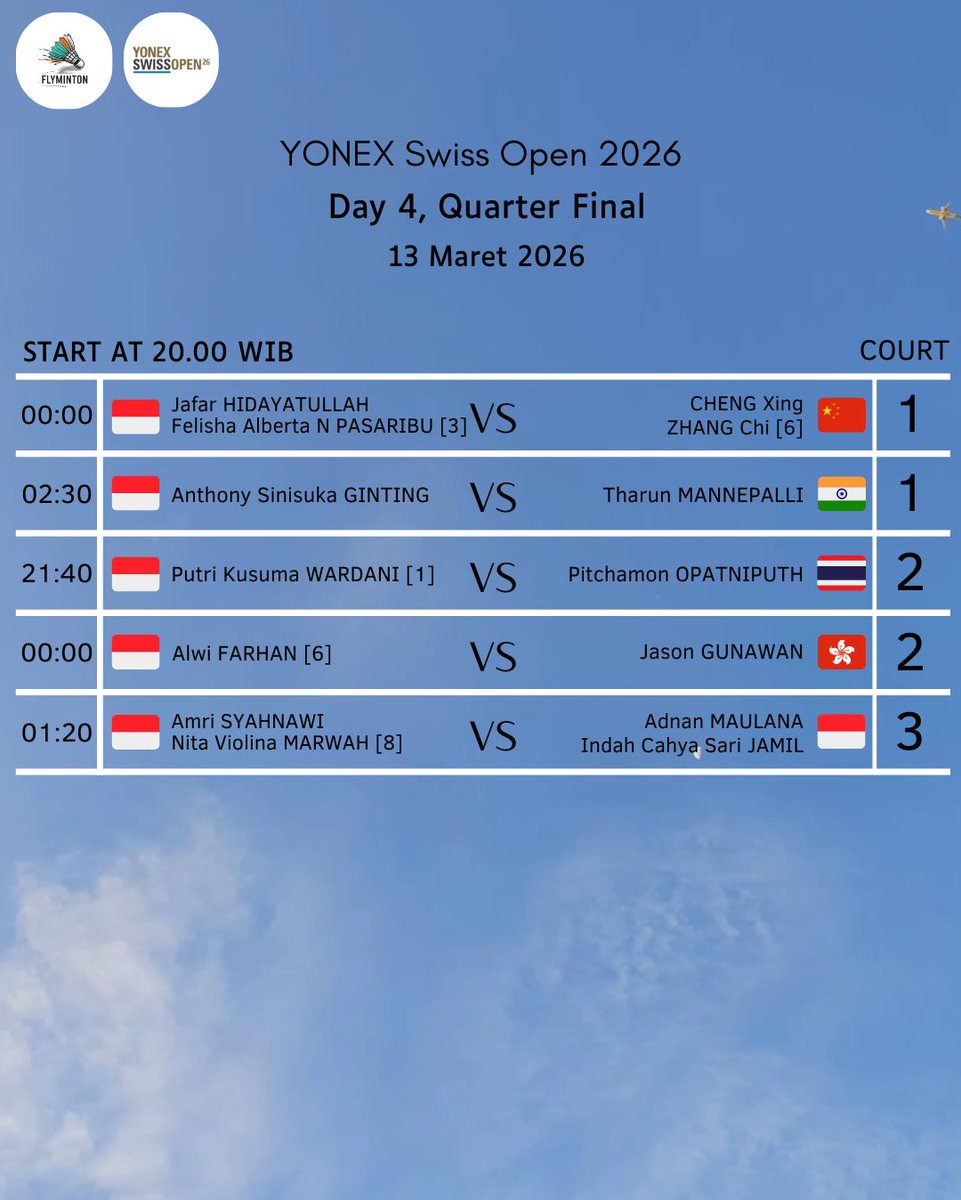 flyminton tweet picture