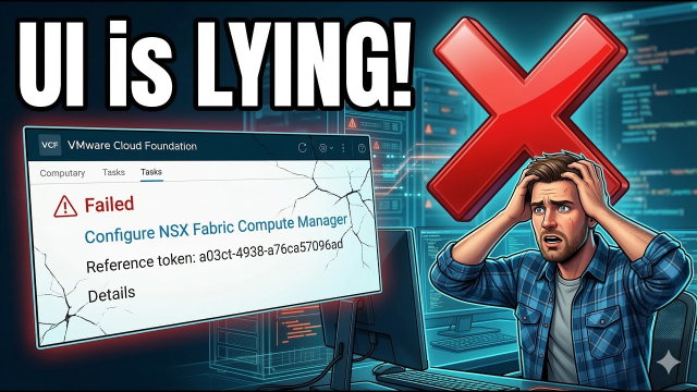 MarcHuppert's tweet image. SOLVED: VCF Compute Manager Failed | Fix NSX Error 90204 (Invalid Certificate Chain) – #vExpert Piotr Tarnawski #vmware #vcf dy.si/npuN2