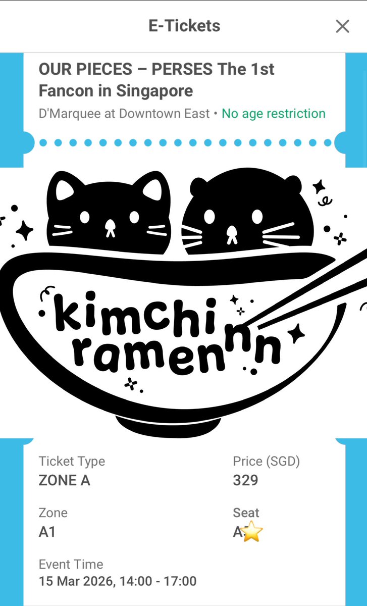 kimchiramennn's tweet photo. wts ขาย เพื่อนฝากปล่อยค่า 
[perses the 1st fancon in sg
fansign+ talk ] ‼️

fansign &amp; talk - palm🐈‍⬛
price negotiable 😊
f2f at venue ok 👌 
dm me if interested kha ! 

#OurPIECES1stFANCONinSG #PERSES_TH https://t.co/gFlacJw8ui