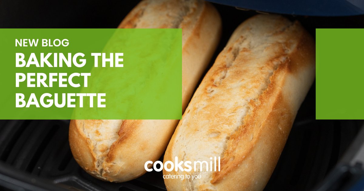 cooksmill's tweet image. Our latest blog breaks down the process and shares practical tips to help you bake better baguettes. 

Read the full guide:

 cooksmill.co.uk/blog/baking-th…

#BreadBaking #Baguette #BakingTips #FoodService #Cooksmill
