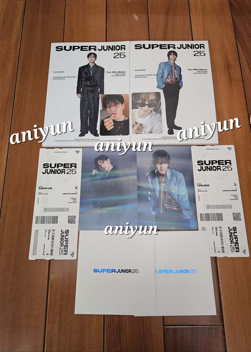 Ready hong kong 🇭🇰 to ina 🇮🇩
Super junior 12th album Pb vers, opened 
Komplit pc,bisa pilih member +pilih pc
Ex:pb hyuk want hyuk pc ✅️
Or ,
pb yesung want hyuk pc ✅️
All can,available all member 
Price :190k ( bersih ina)
Dp:80k 
Dm 🫶 sj suju #SUPERJUNIOR wts wtb kpop