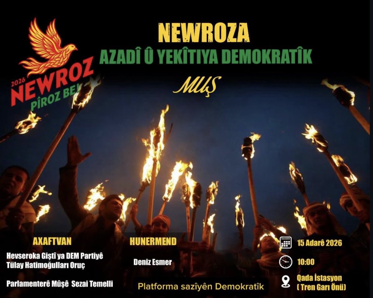 DBP Muş İl Örgütü tweet media