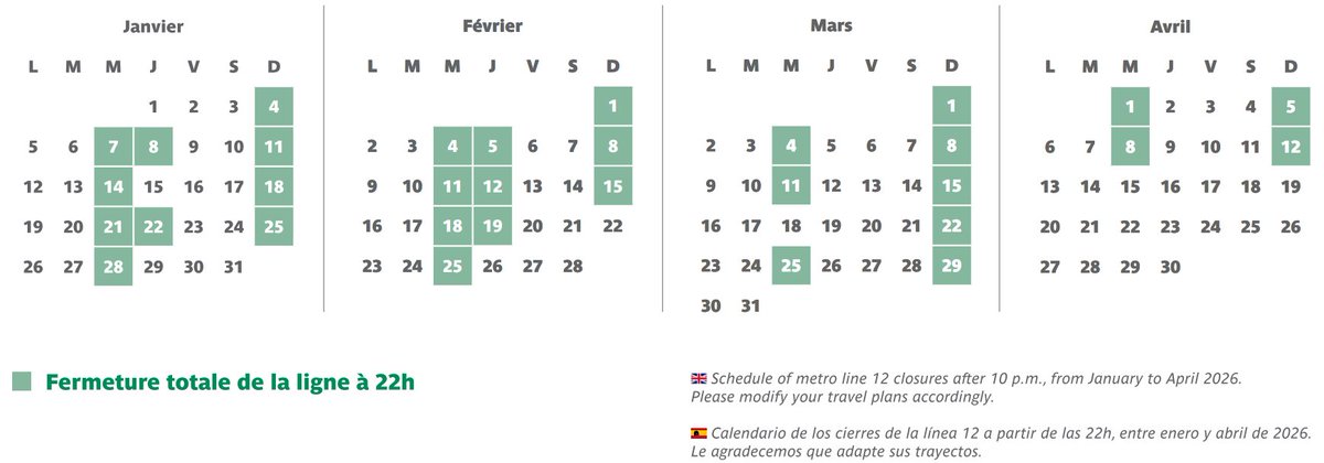 Ligne 12 tweet media
