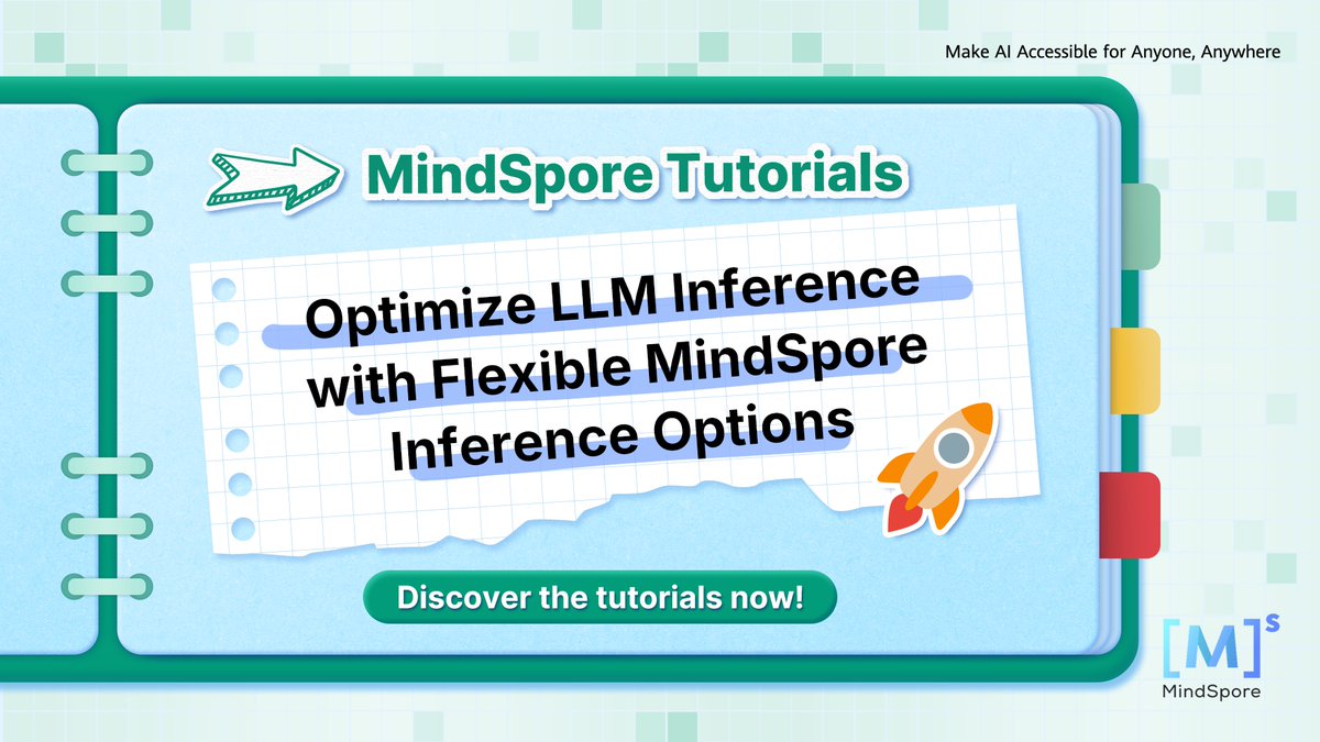 MindSpore tweet media