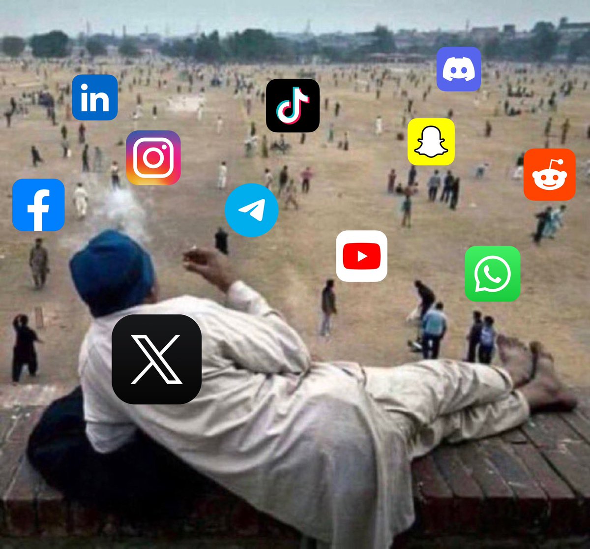 Me vs. everyone else in my town.