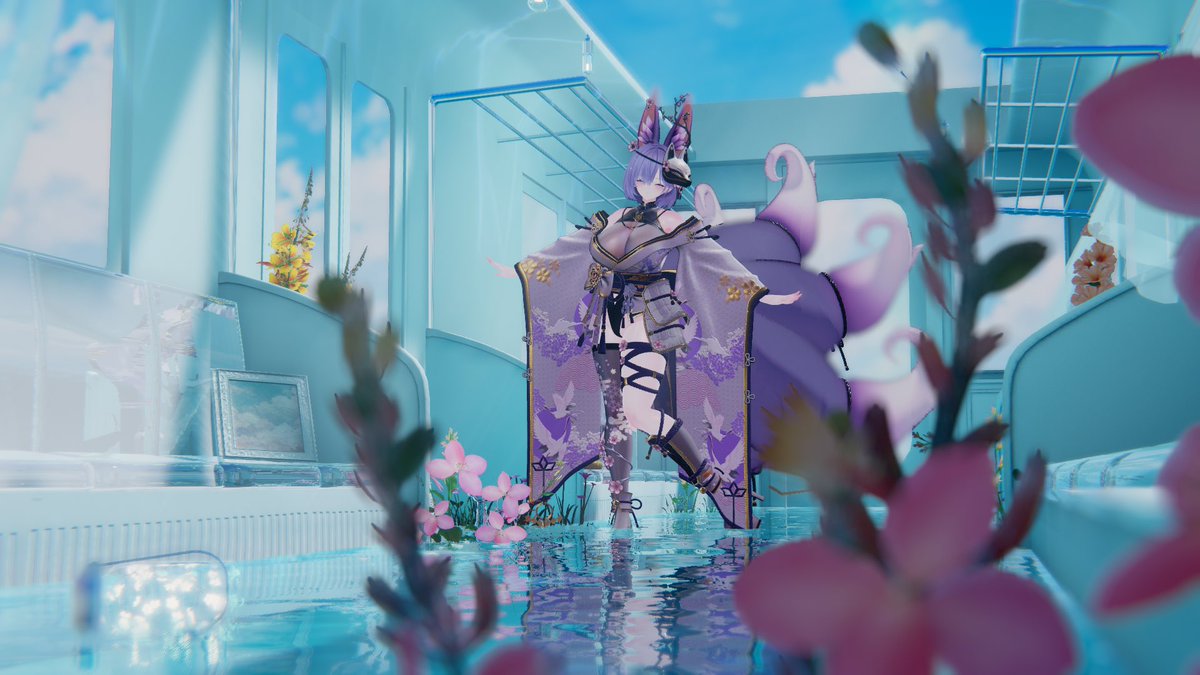 regularpanda_VR's tweet photo. Feeling cute idk might delete soon~ 🌸

#vrchat #avatar https://t.co/4A4oJYfWid