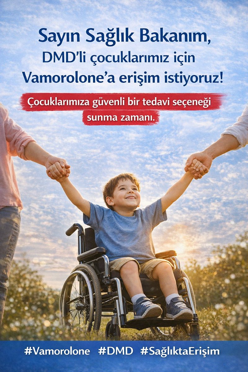 FErdem_19's tweet photo. Sayın yetkililer, DMD’li çocuklarımız için Vamorolone’un reçetelenebilir ve SGK geri ödemeli olmasını talep ediyoruz.
#DMDiçinAdımAtın
@saglikbakanligi @drmemisoglu @suayipbirinci @DrYerebakan @genilac @titckgovtr @tusebgovtr @UmitKervan 
#deprem Hayırlı Cumalar #adana https://t.co/EyoACNQLmF
