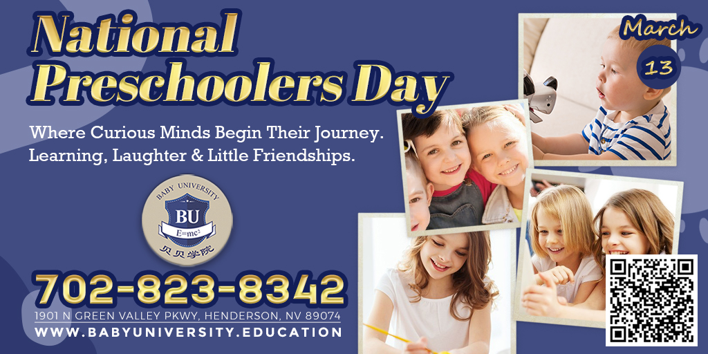 Celebrating curiosity, creativity, and early learning on National Preschoolers Day. Preschool years build confidence, friendships, and strong academic foundations.
#NationalPreschoolersDay #PreschoolsHendersonNV #BilingualPreschoolHendersonNV #HendersonSchools