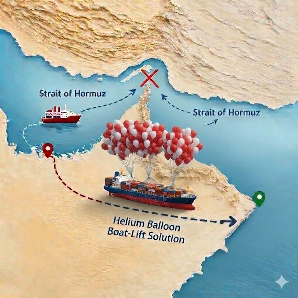 <a href="/Urgent_RussiaTV/">Russia TV</a> A flying ship could be one of their plans to bypass the Strait of Hormuz