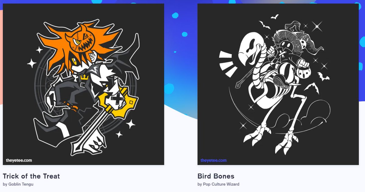 Final Fantasy / Kingdom Hearts apparel at The Yetee (available for 24 hours) buff.ly/FMI0qw6 #ad