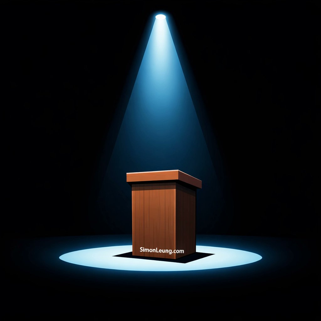 simonleung's tweet image. The first 30s of your keynote decide if they stay. ⏱️

AI prompt:
'Act as a pro keynote coach. Rewrite my [Topic] intro: add a startling stat, provocative question &amp;amp; narrative loop. Make it authoritative.'

Own the room. 🎙️ #PublicSpeaking #AI #SimonLeung