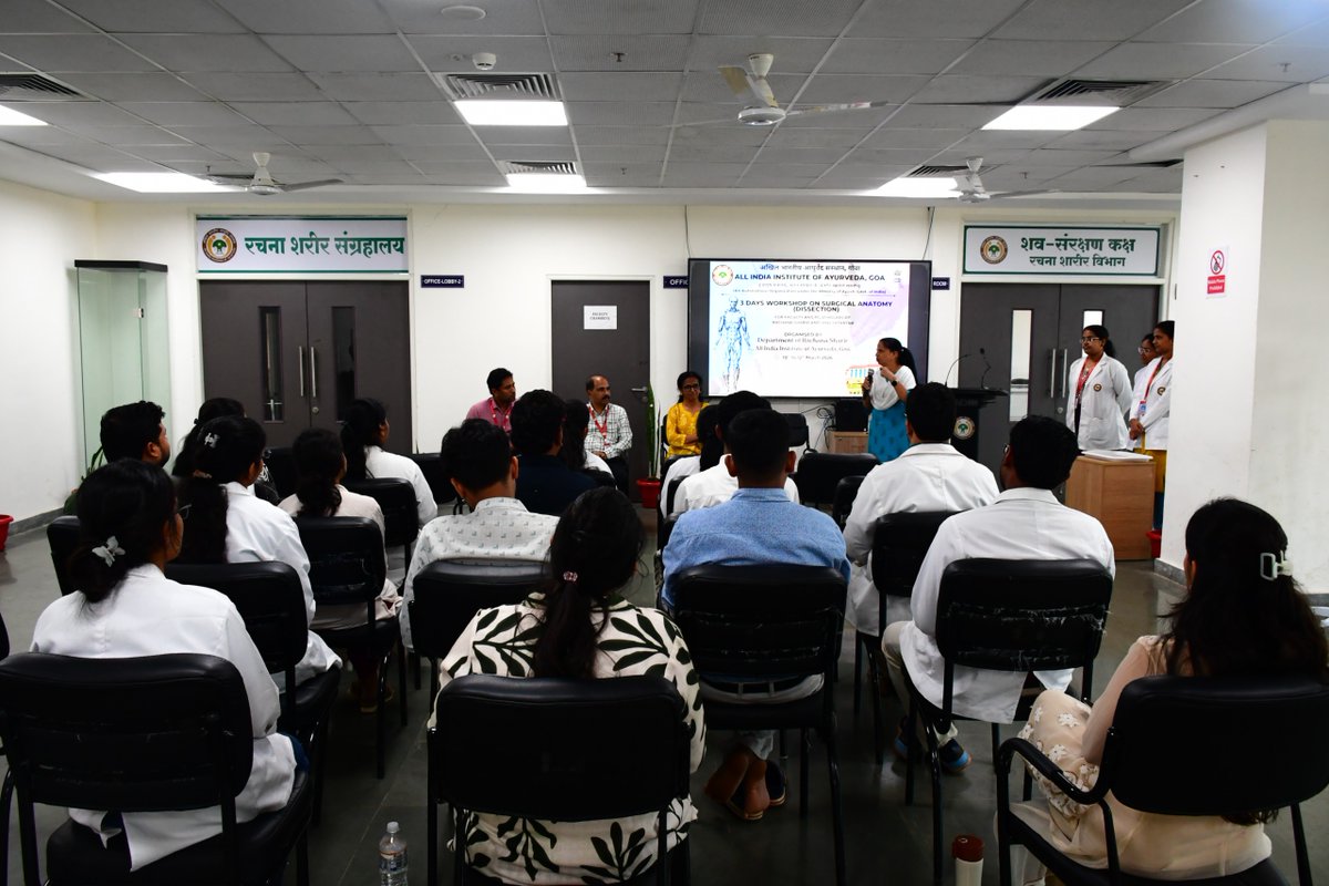 All India Institute of Ayurveda, Goa tweet media