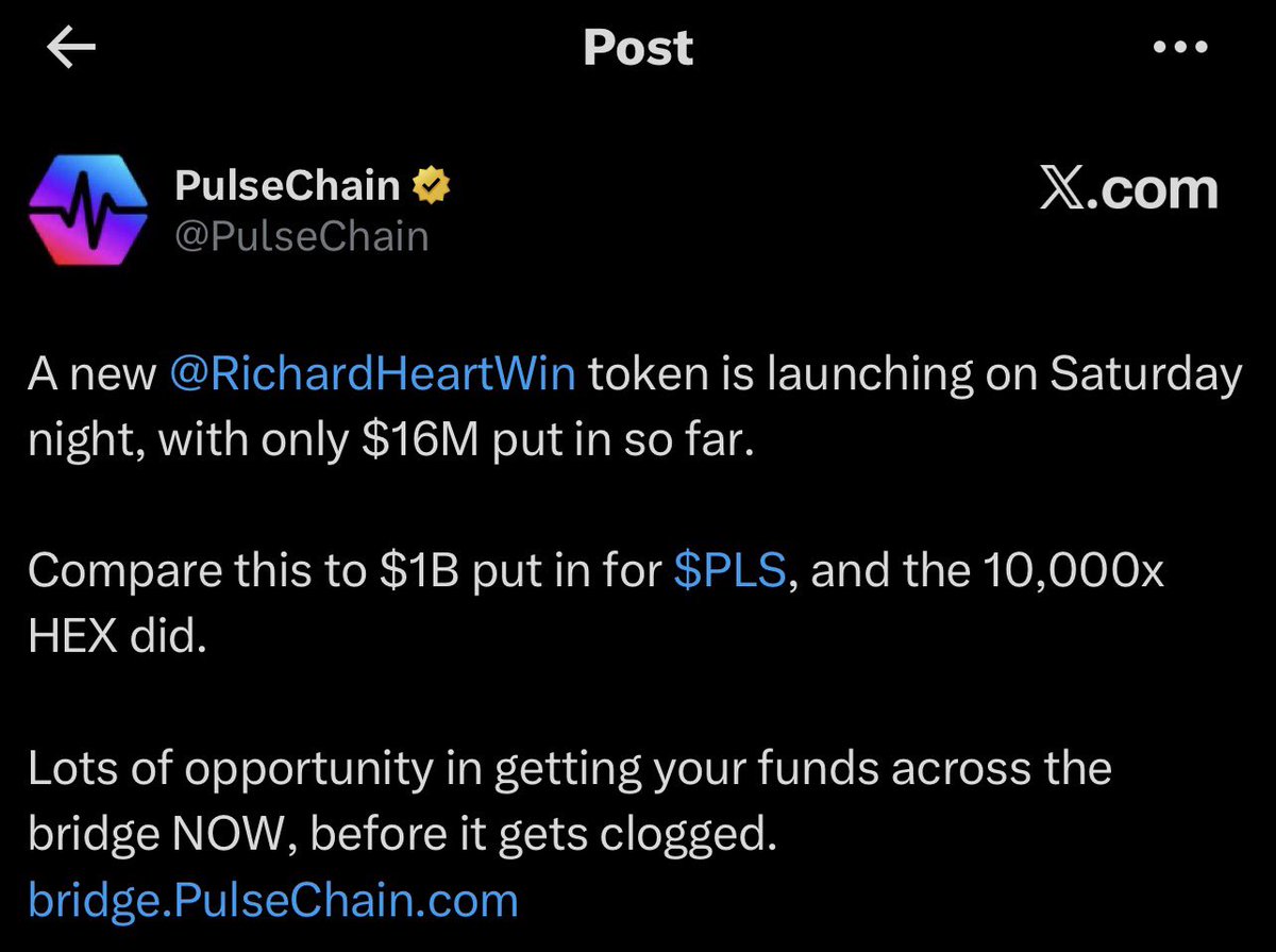 PulseBeast_'s tweet photo. Provex $PRVX is launching soon. Here is what you need to know 👇

𝐀 𝐬𝐞𝐜𝐫𝐞𝐭 𝐧𝐨 𝐨𝐧𝐞 𝐢𝐬 𝐭𝐚𝐥𝐤𝐢𝐧𝐠 𝐚𝐛𝐨𝐮𝐭: Any coin that RH choose to pair with $PRVX will pump massively. 

If $PLS is the base token paired to $PRVX, it can 5x easily. Whether you decide to dump or fomo into $PRvx, it will create a massive demand for $PLS or whatever token RH chooses. 

Don't say I didn't tell you early…..