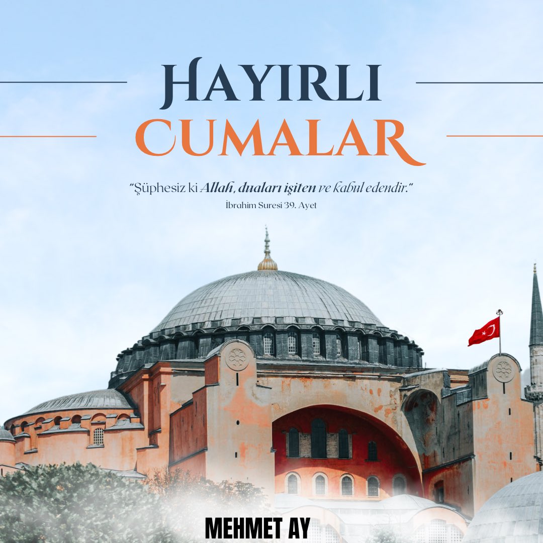 “Şüphesiz ki Allah, duaları işiten ve kabul edendir.”
#HayırlıCumalar