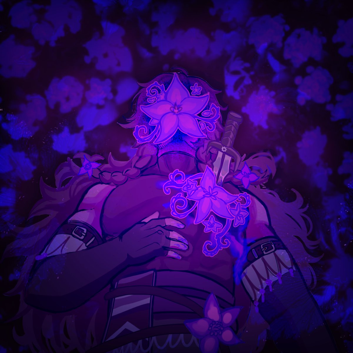 Just in case you want them💜 #azuretime #forsaken #forsakenfanart