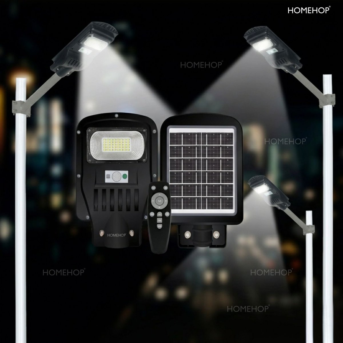 homehopindia's tweet image. Homehop 50W Solar Street Light with motion sensor provides bright, waterproof outdoor security lighting for walls, gardens, and pathways.
Amazon-amzn.to/3CI2D1G
#Homehop #Solarlight #SolarStreetLight #SolarSecurityLight #OutdoorLighting #MotionSensorLight