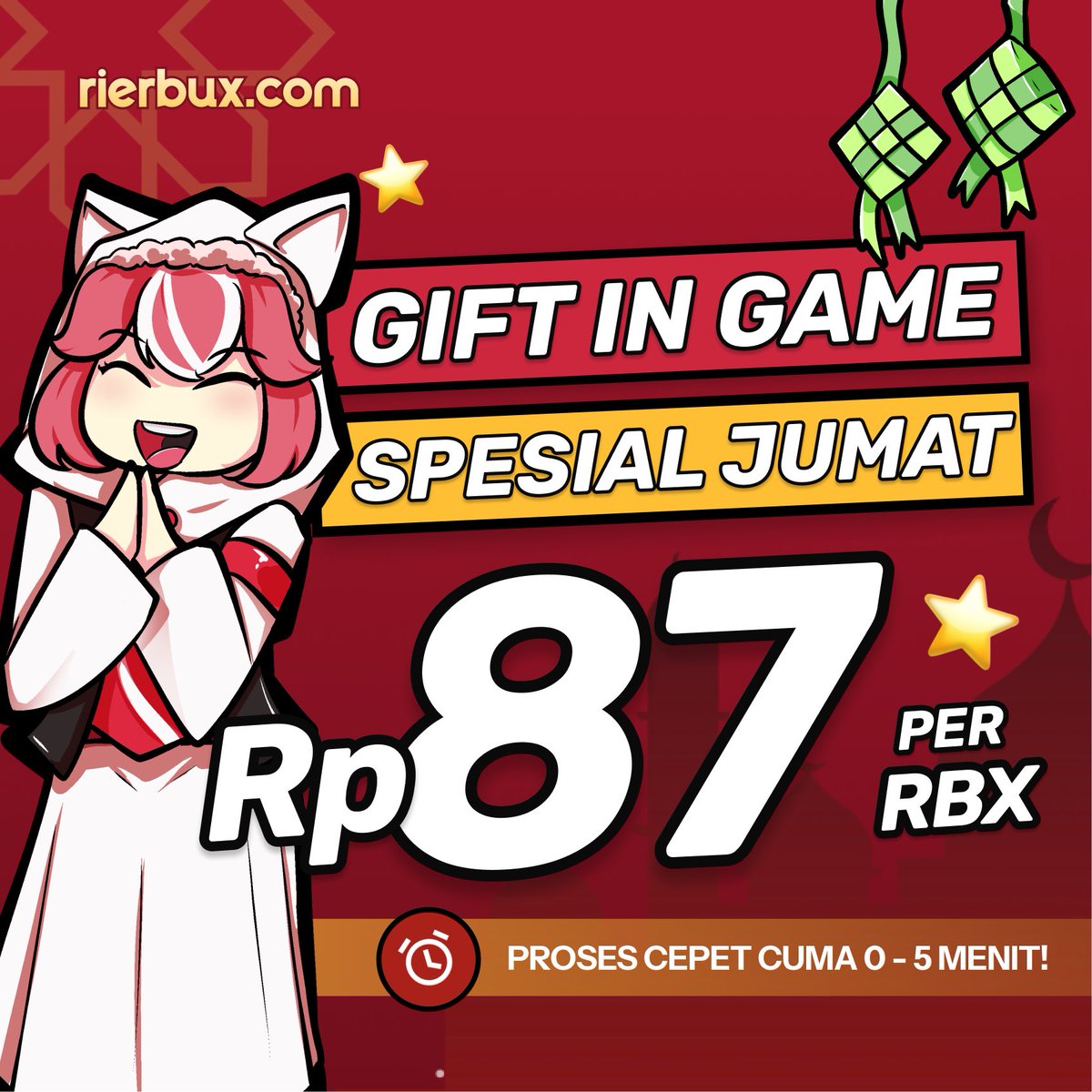 RierBux - RBX, GIFT, LIMITED TERMURAH! tweet media
