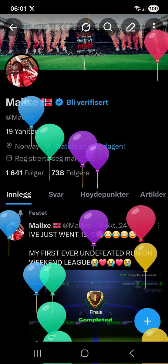 Malixe 🇳🇴 tweet media