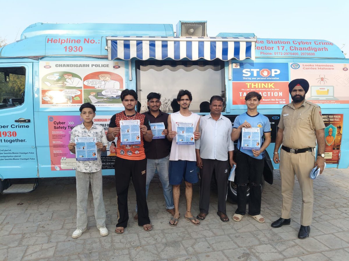 Cyber Swachhta Mission Chandigarh Police tweet media