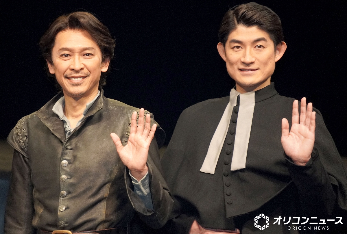oricon's tweet photo. 坂本昌行の言葉に
ふぉ～ゆ～松崎祐介が感動❗️
「これは大きい記事ですよね？」
https://t.co/EBmy1HM0zJ

舞台『るつぼ The Crucible』
プレスコール＆初日前会見

#るつぼ @rutsubo2026 https://t.co/FaXW7cPlyQ
