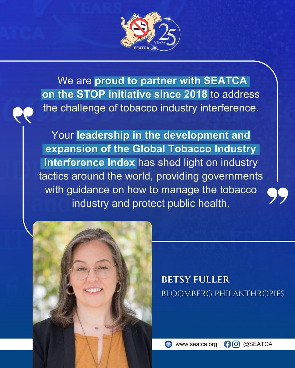 Southeast Asia Tobacco Control Alliance (SEATCA) tweet media