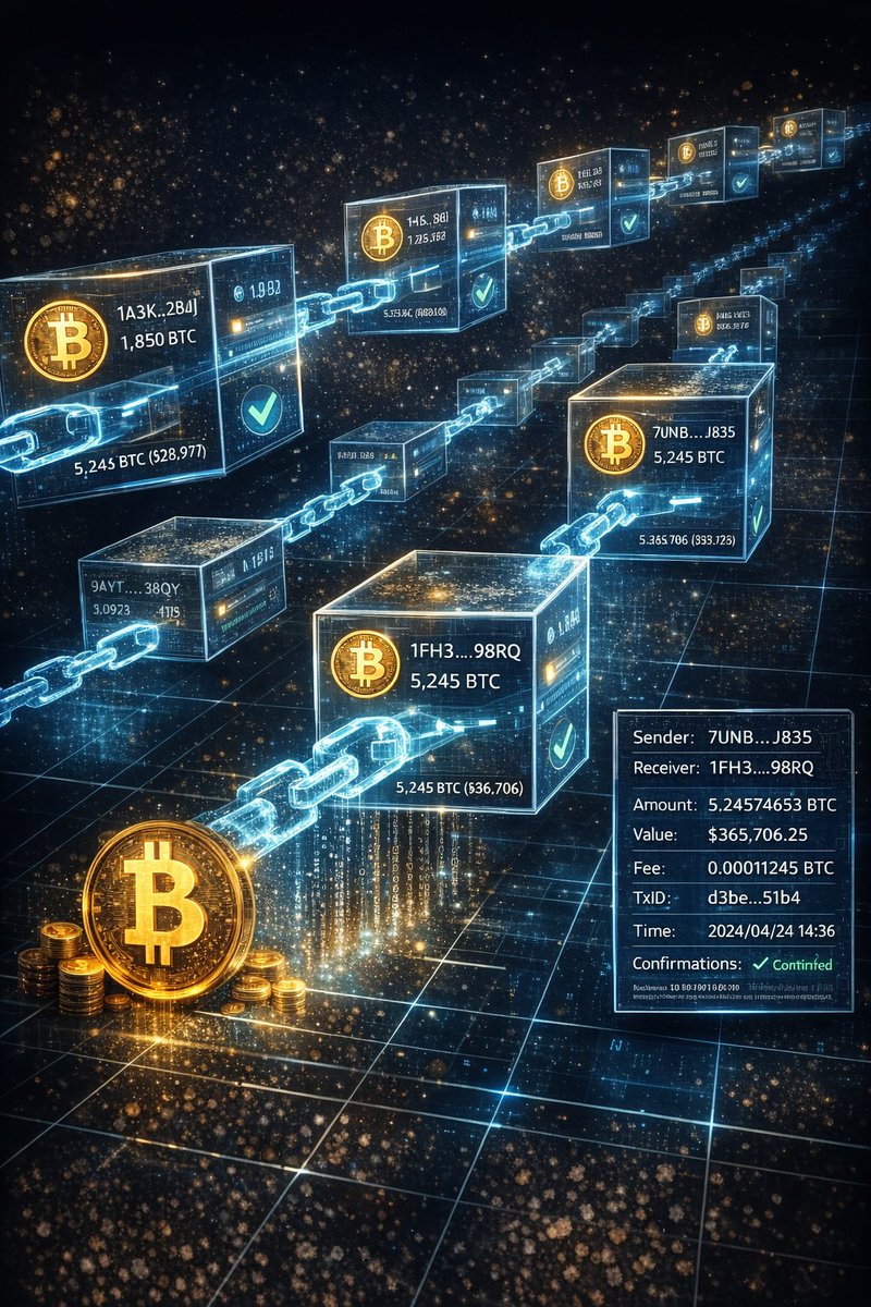 CryptoFrontline's tweet image. 🔐 Transparency is another advantage. Every Bitcoin transaction is recorded on a public blockchain, offering a level of auditability rarely seen in traditional finance. #Blockchain #Transparency