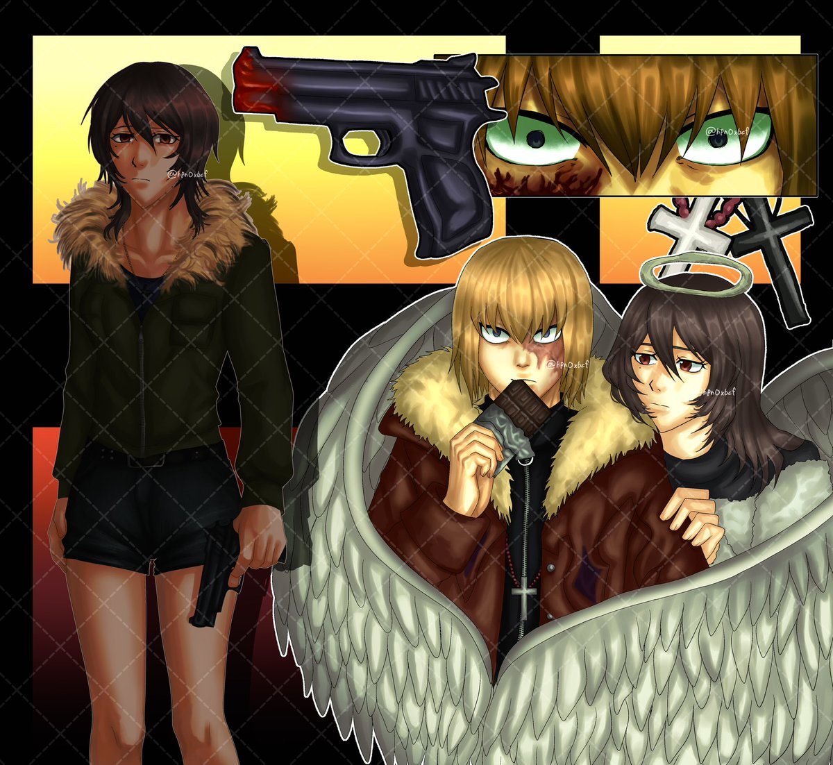 描き合いでした♡