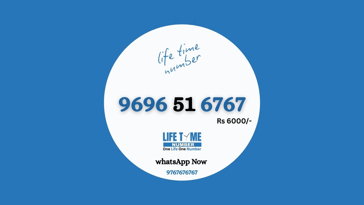 lifetime_number's tweet image. Your Number Is Your First Business Identity

A VIP or fancy number builds instant trust, looks professional, and makes your brand easy to recall.

🌐 lifetimenumber.com
📲 9767676767 | 9363636363

#VIPNumber #FancyNumber #PremiumNumbers #BusinessBranding #MemorableNumber