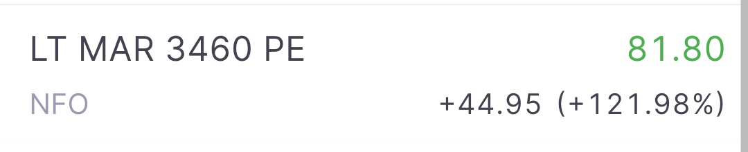 Realrohitsharma's tweet image. #POSITIONAL 

#LT 3460 PE AT 80-82
Sl - 60
Target : 100/120/135/170++