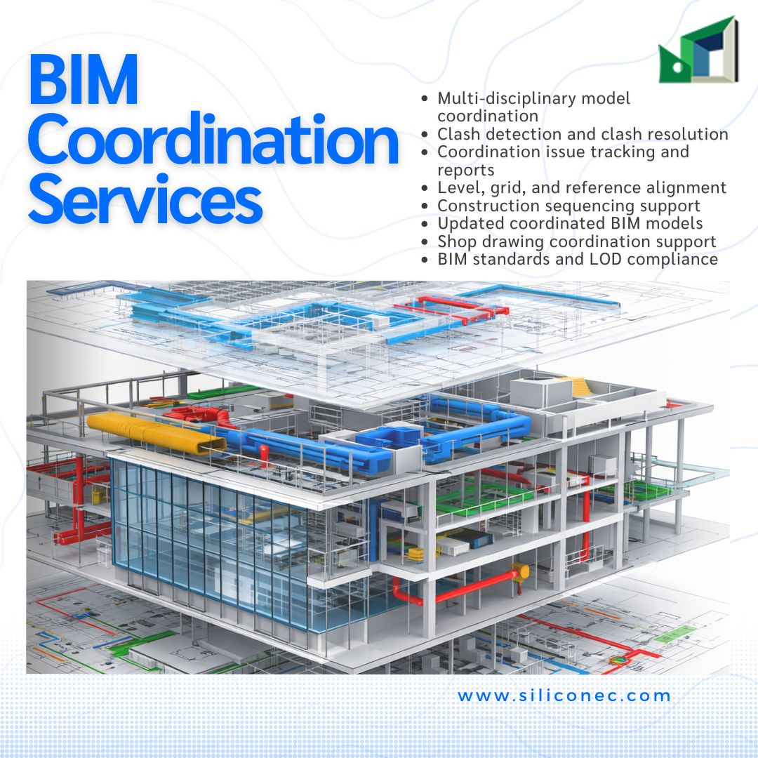 SiliconEnginee1's tweet photo. Silicon Engineering Consultants delivers BIM Coordination in Seattle. Scan to BIM and clash detection ensure design intent is clear, rework minimized, and teams stay aligned.

Visit Us:
https://t.co/bG0JXCflHb

#Structural3DModeling #SchematicDesignDocumentation https://t.co/BlMYtuXGXj